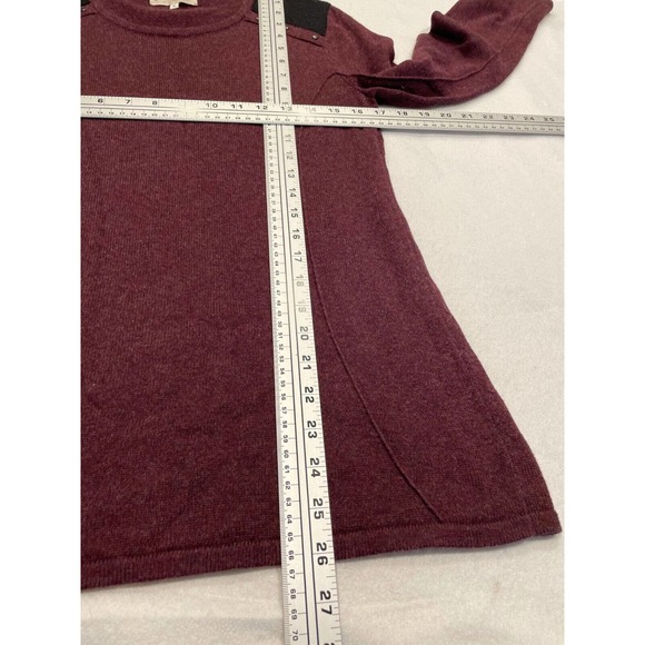 Indigenous Size S Organic Peruvian Cotton Pullover Sweater Studded Alpaca Wool - Picture 9 of 10